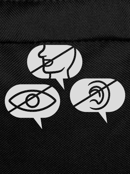 No seeing Hearing speak