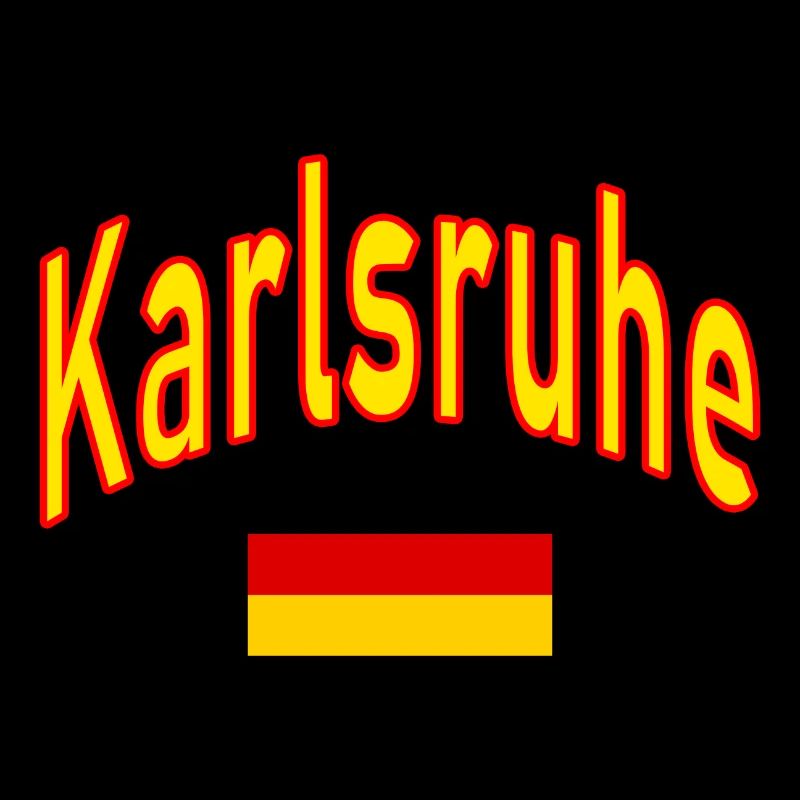 Karlsruhe germany flag