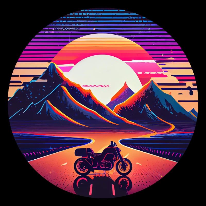 Retrowave Synthwave 80s Design