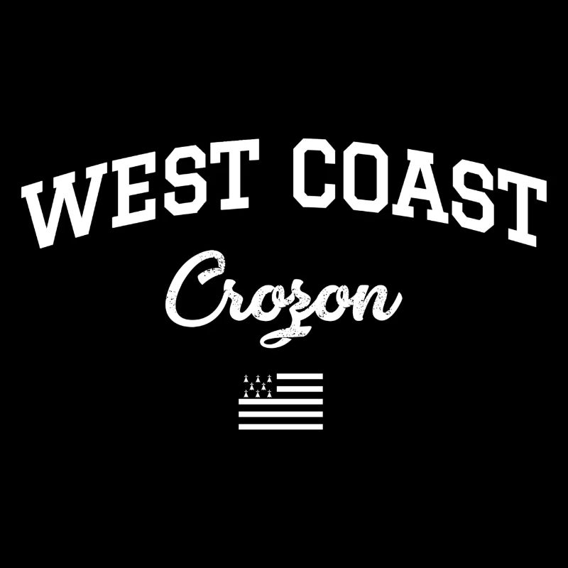 WEST COAST Crozon drapeau breton