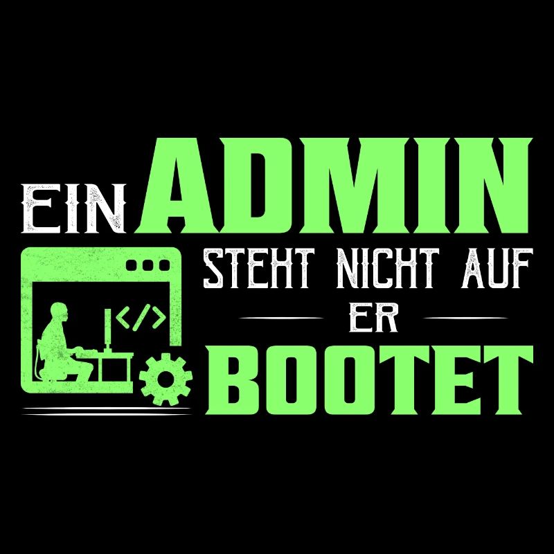 Ein Admin steht nicht auf Er bootet It Programmier