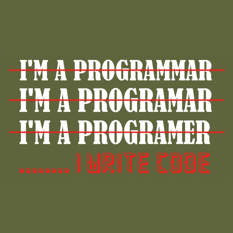 I'm A Programmar ........ I Write Code Software Co