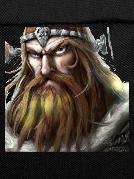 Angry Viking Head