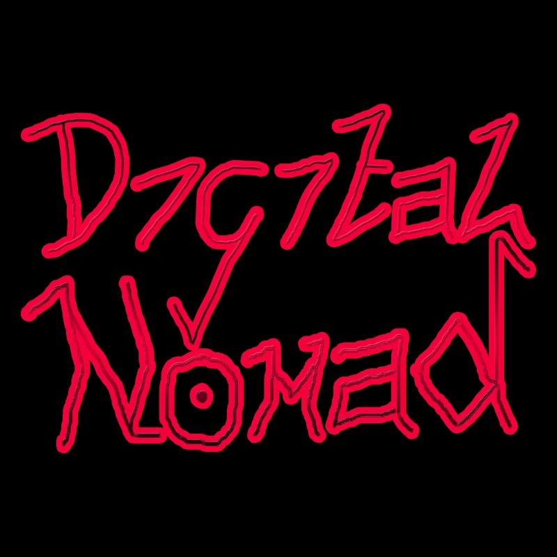 Digital Noobmad Design - Red