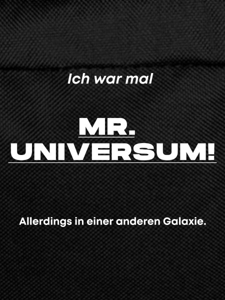MR. UNIVERSUM!