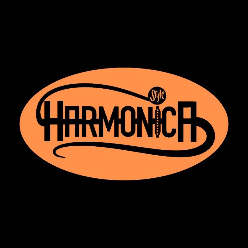 Harmonica Style logo for harmonica player