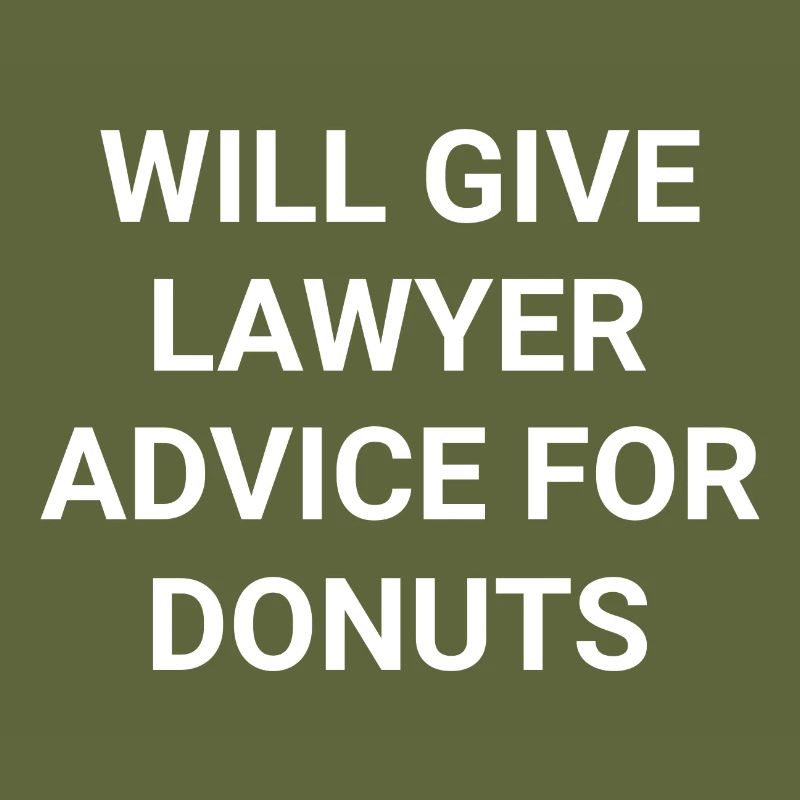 Will Give Lawyer Advice For Donuts