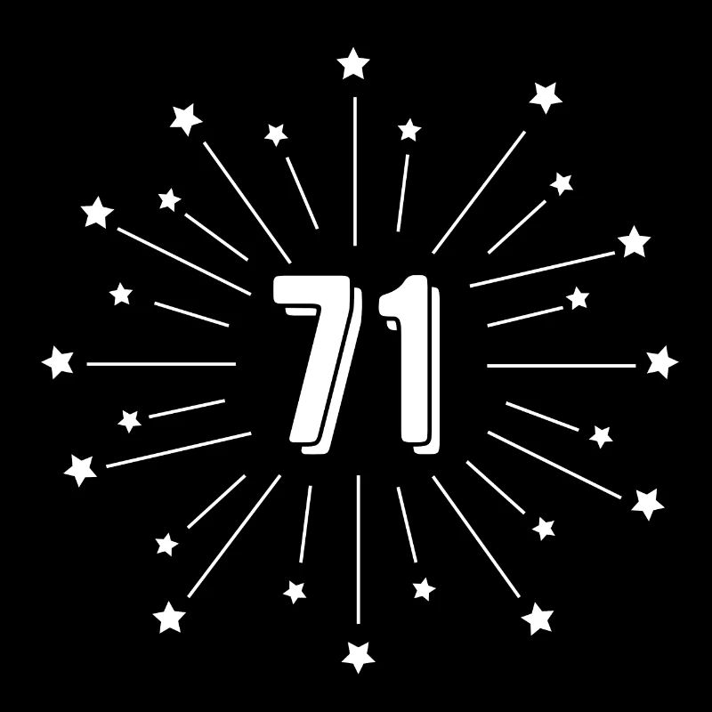 71st Star-Spangled Anniversary - Gift 71 Years
