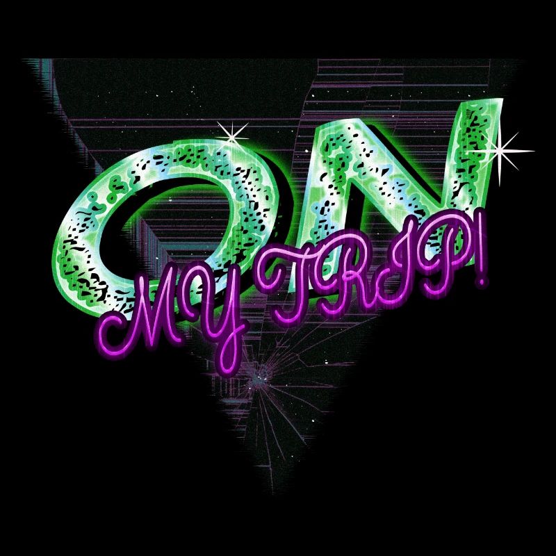 hiking calligraphic cool present idea attitude