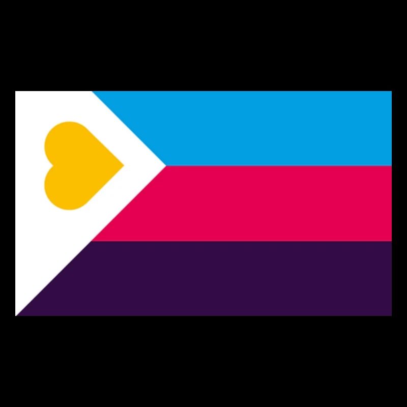 polyamorous NEW pride flag