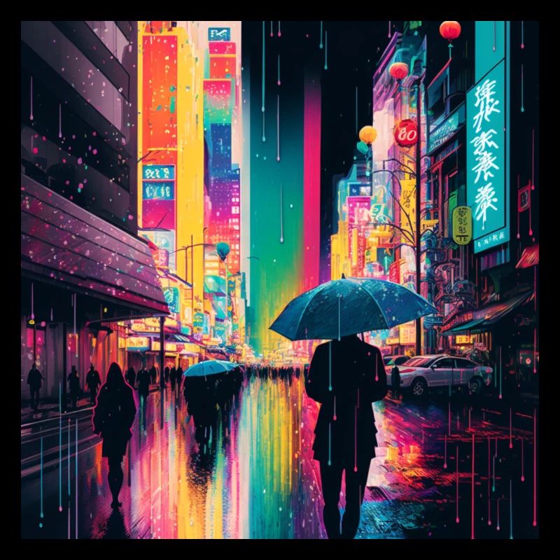 A Rainy Day in Tokyo