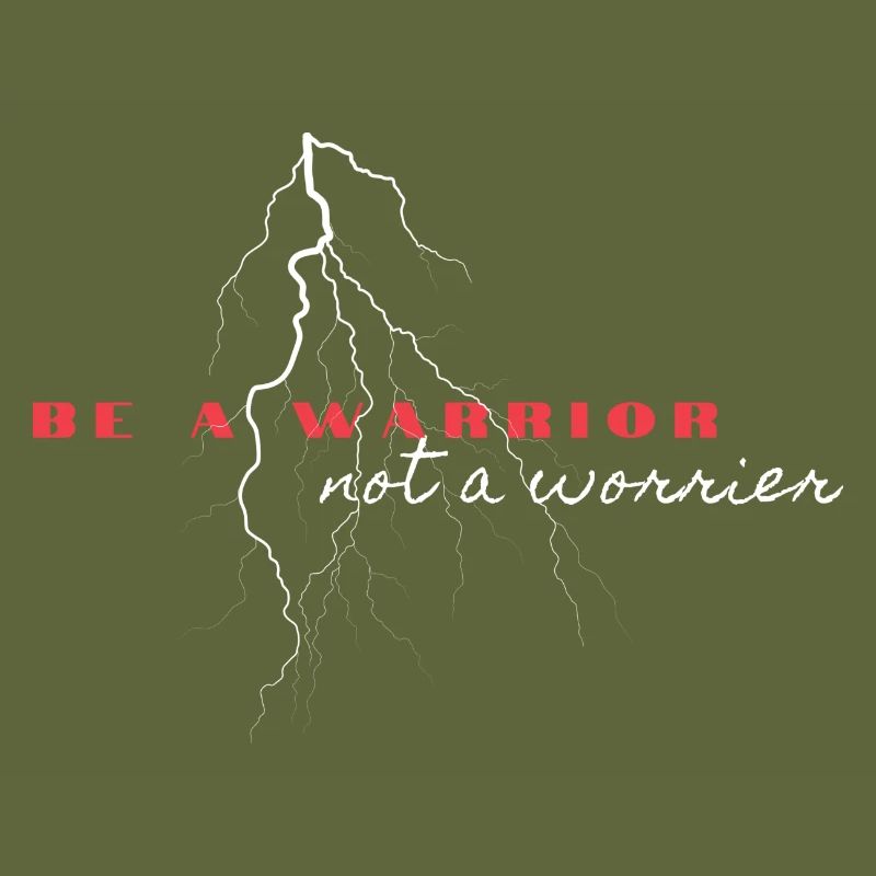 Sei ein Krieger