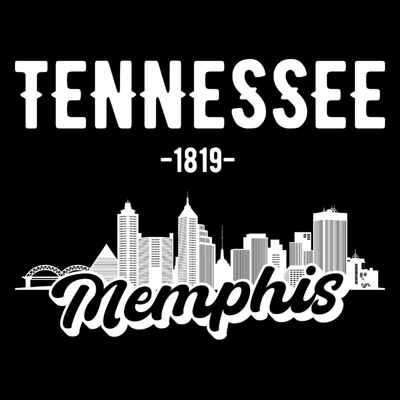 Memphis Tennessee Skyline Gift