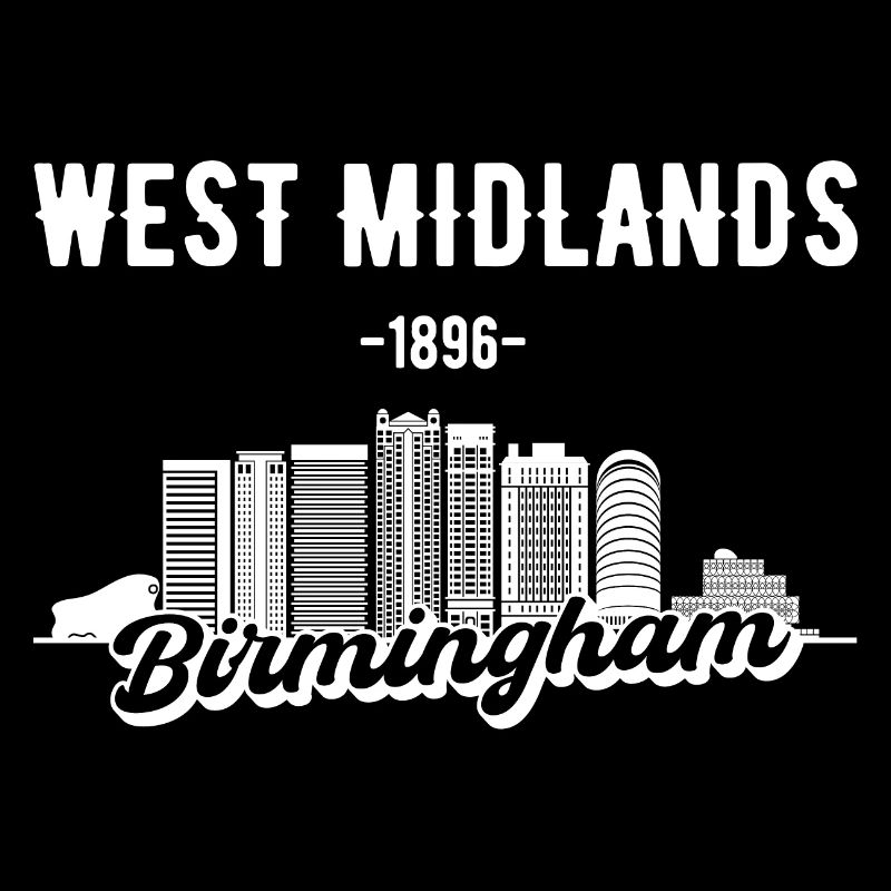 Birmingham West Midlands Skyline Gift