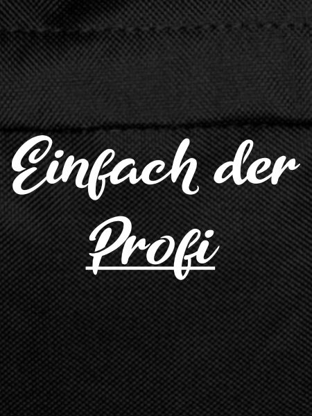 Einfach der Profi