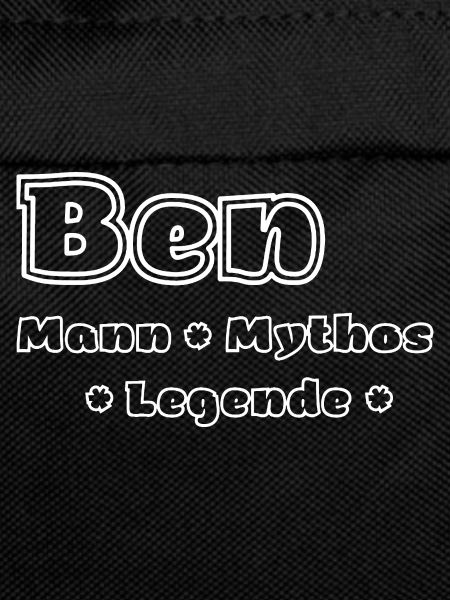 Ben - Mann, Mythos, Legende