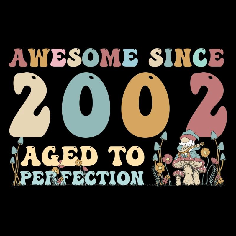 Awesome since 2002 - 21st Birthday - 2023 Groovy