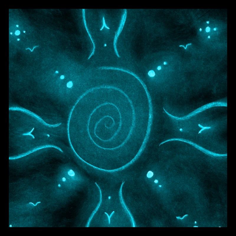 SUNNY MANDALA AZULITO