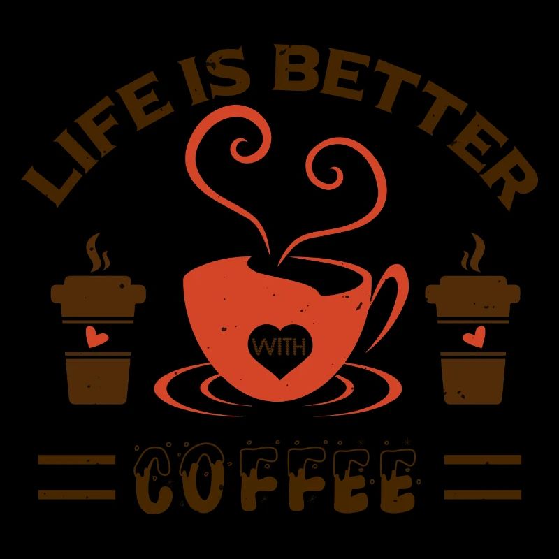 MIT KAFFEE IST DAS LEBEN BESSER