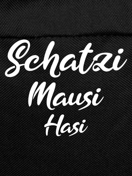 Schatzi Mausi Hasi white