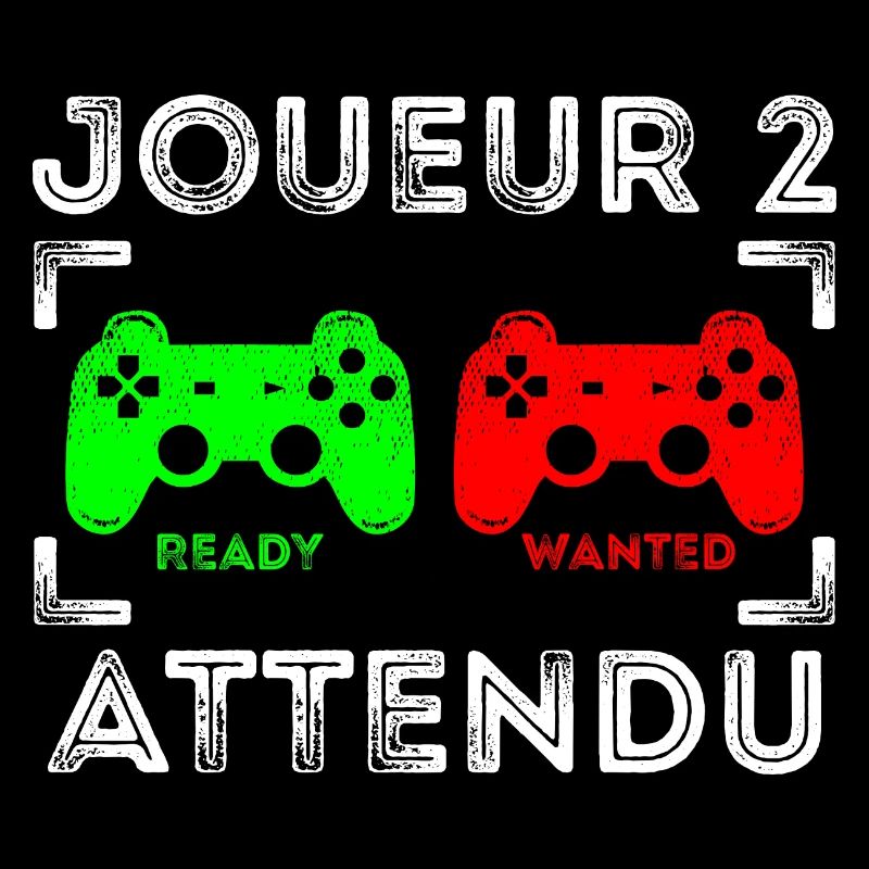 joeur 2 attendu - jeu video gamer