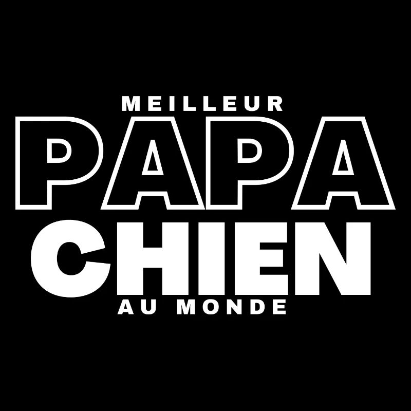 Papa chien
