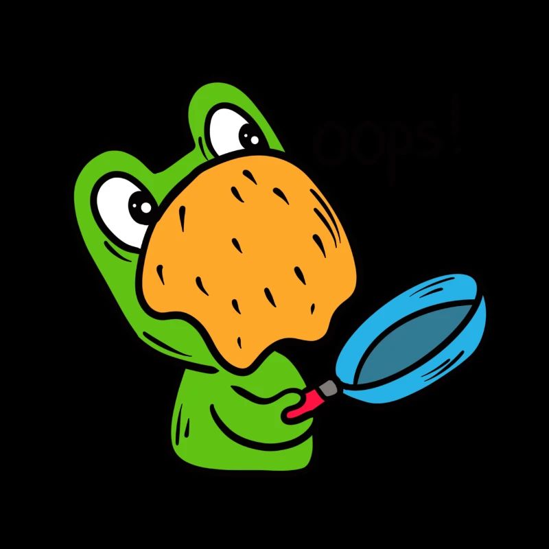 Funny frog, toad
