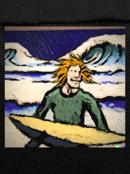 Van Gogh Surfer Meer