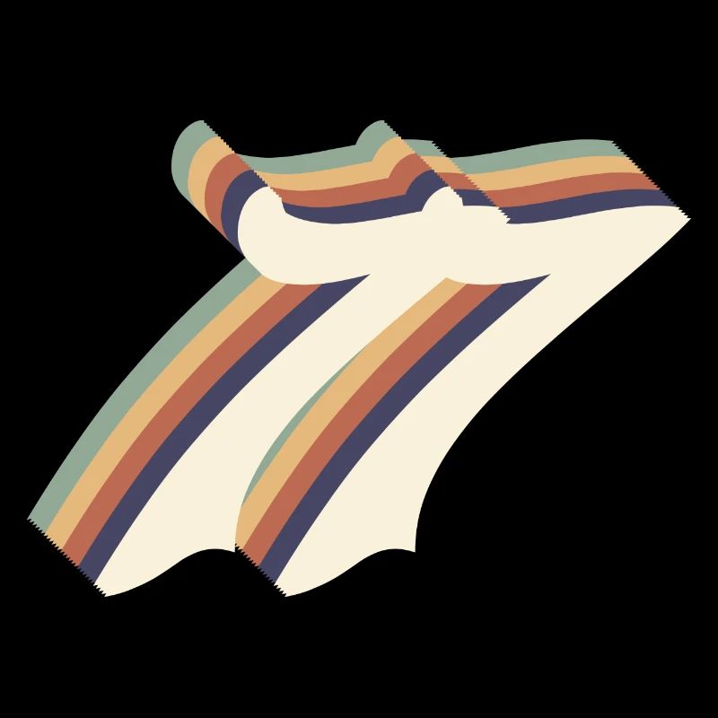 Vintage 77th anniversary