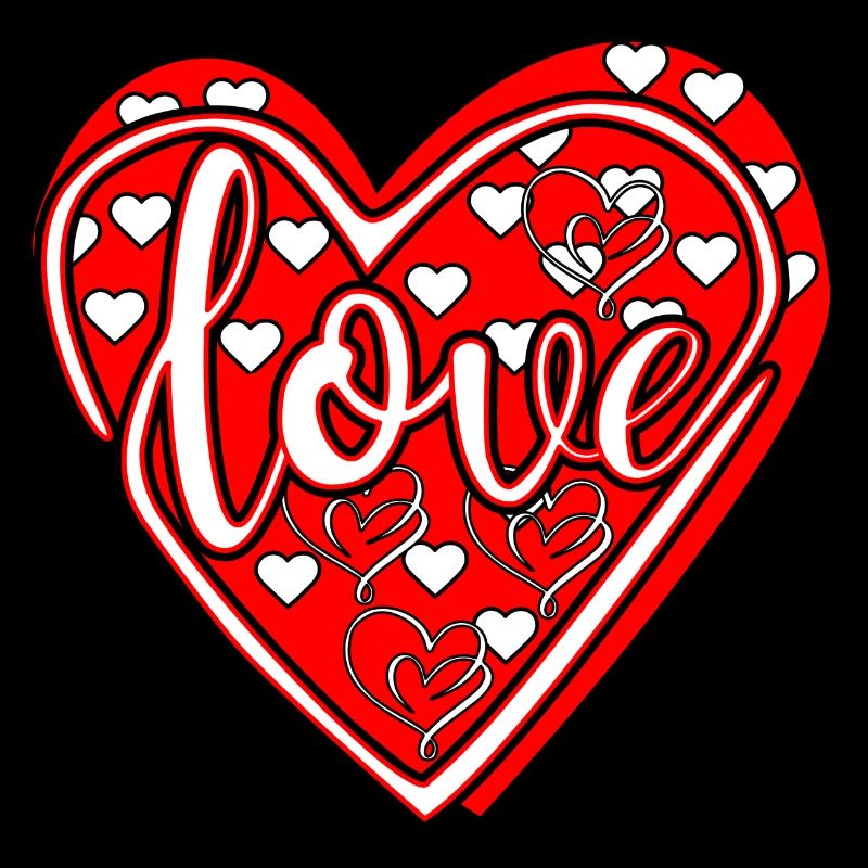 Love mit Herz - Valentinstag, Muttertag, Vatertag