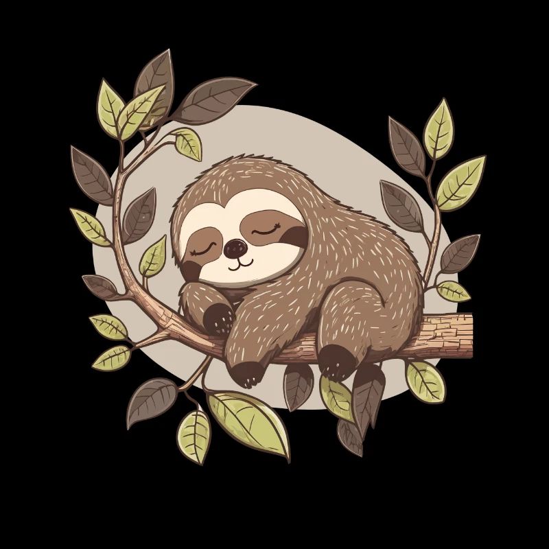 Cute sloth