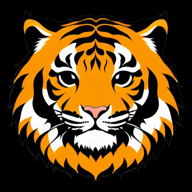 Comic Tiger Mignon Drôle Cool Dessin animé 7