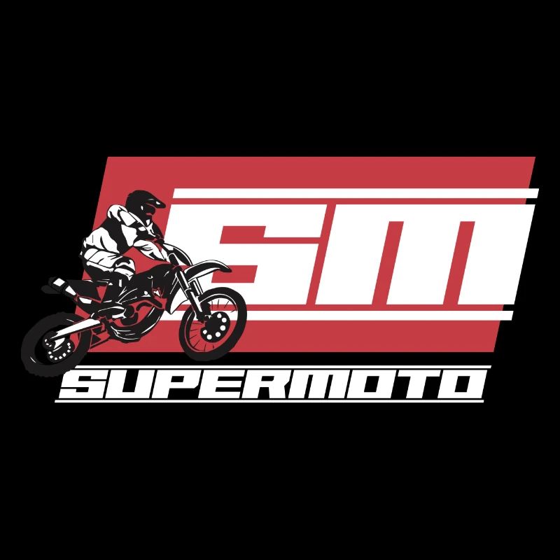 SM SUPER MOTO rouge