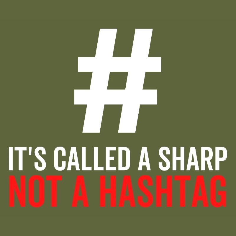 C’est ce qu’on appelle un sharp pas un hashtag