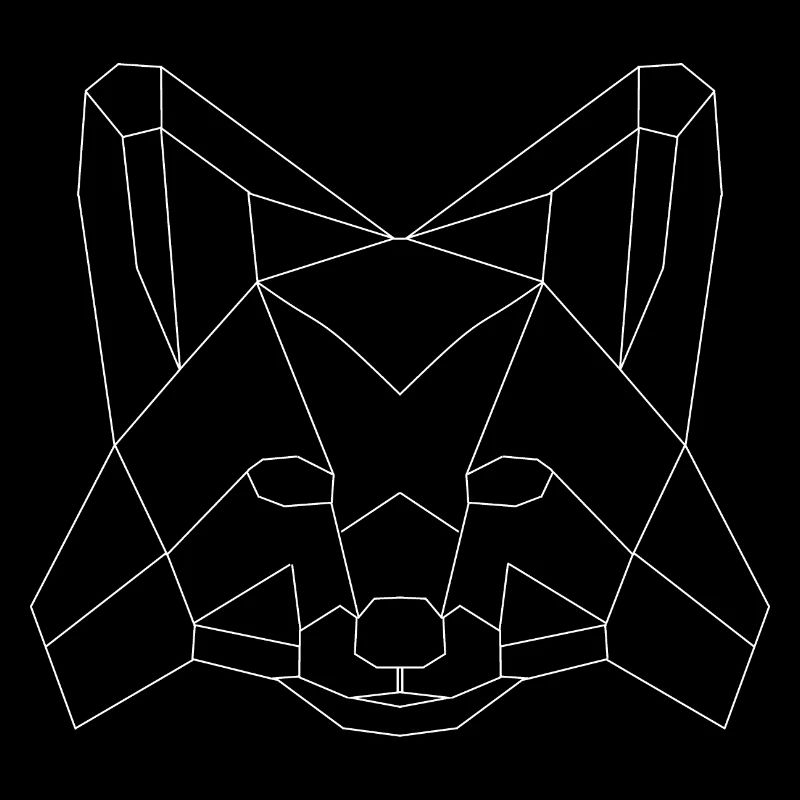 Fuchs Polygone weiss