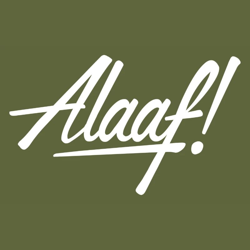 Alaaf! design white