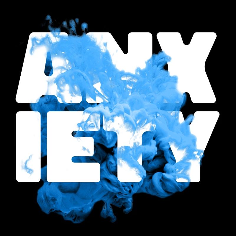 Anxiety blue