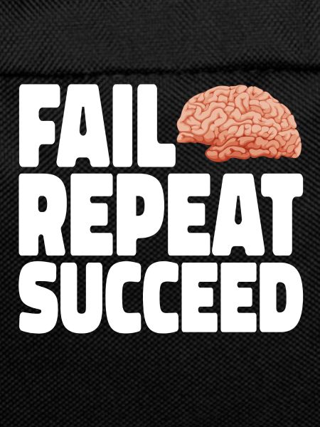 Fail into Succeed white