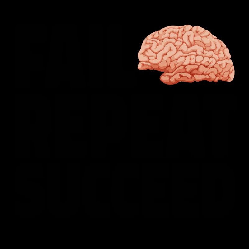 Fail into Succeed black