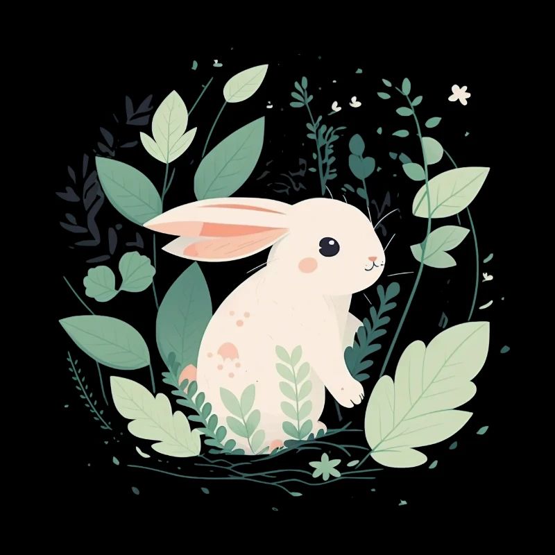 A cute bunny