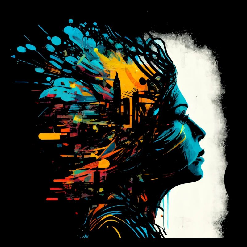 Œuvres d’art psychédéliques - Open Mind