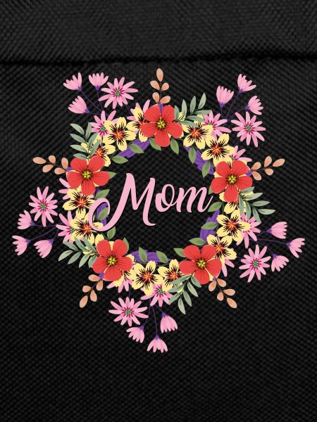 Mom - with flowers