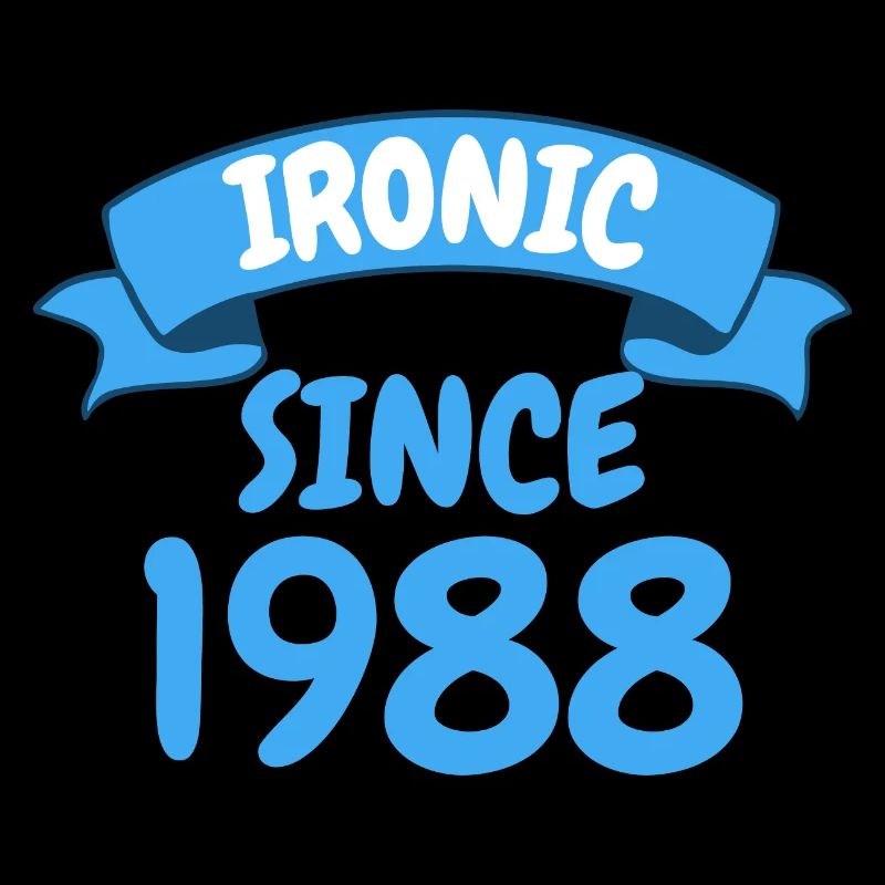 Ironic since 1988 Party Gift 35th Birthday