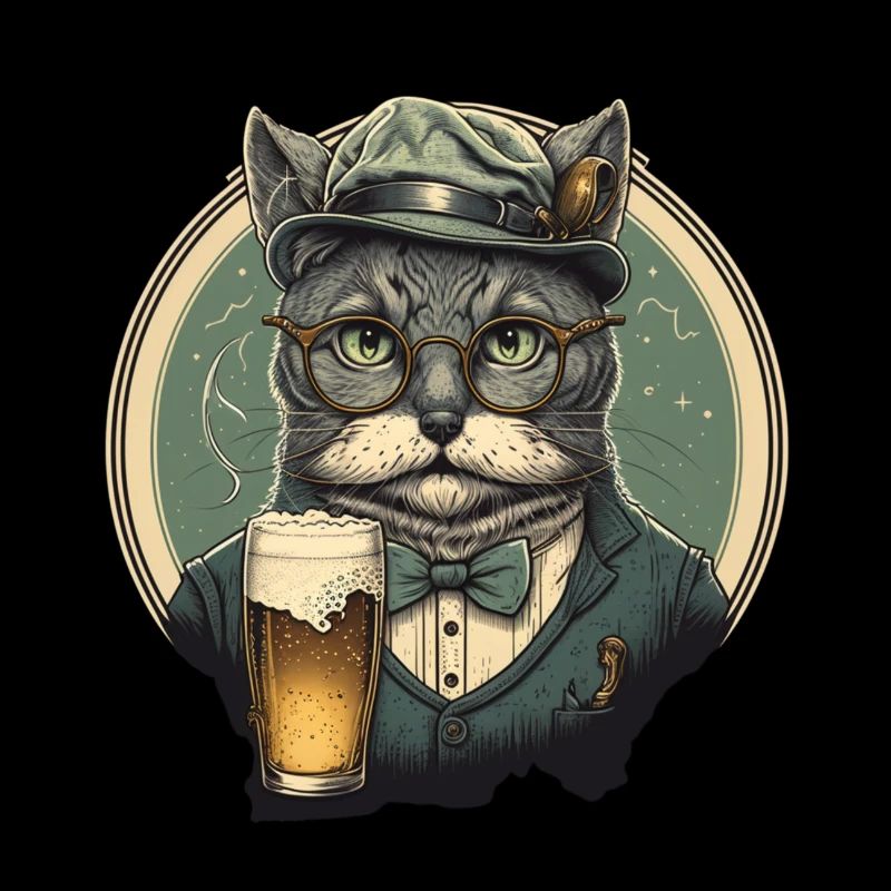 Smart Beer Cat