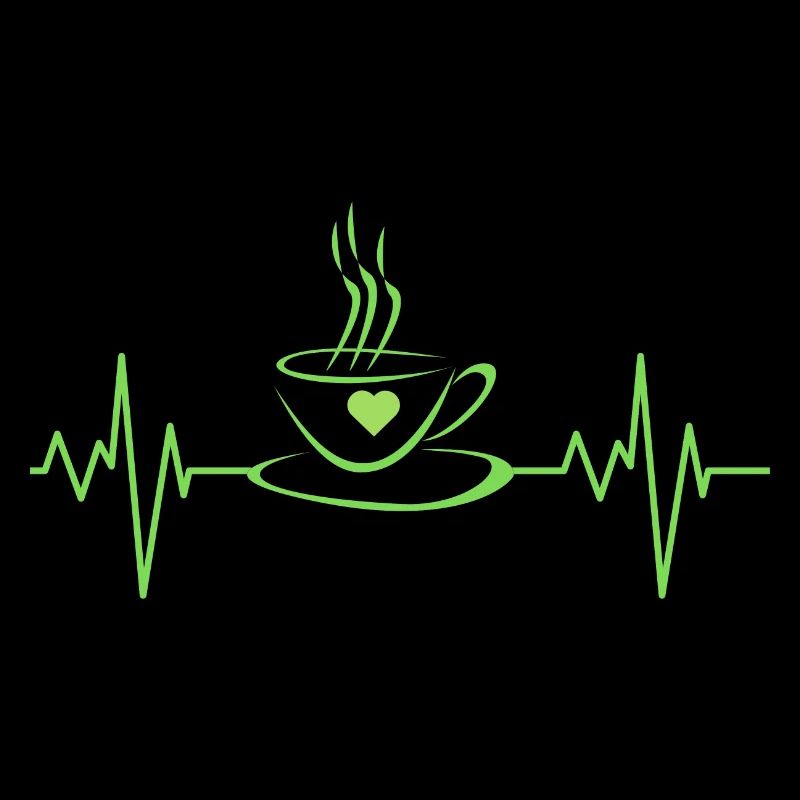 Passion for coffee/tea/cocoa ECG