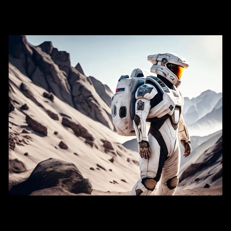 Astronaute de science-fiction