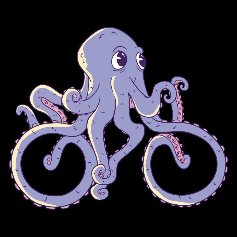 Octopus by bicycle