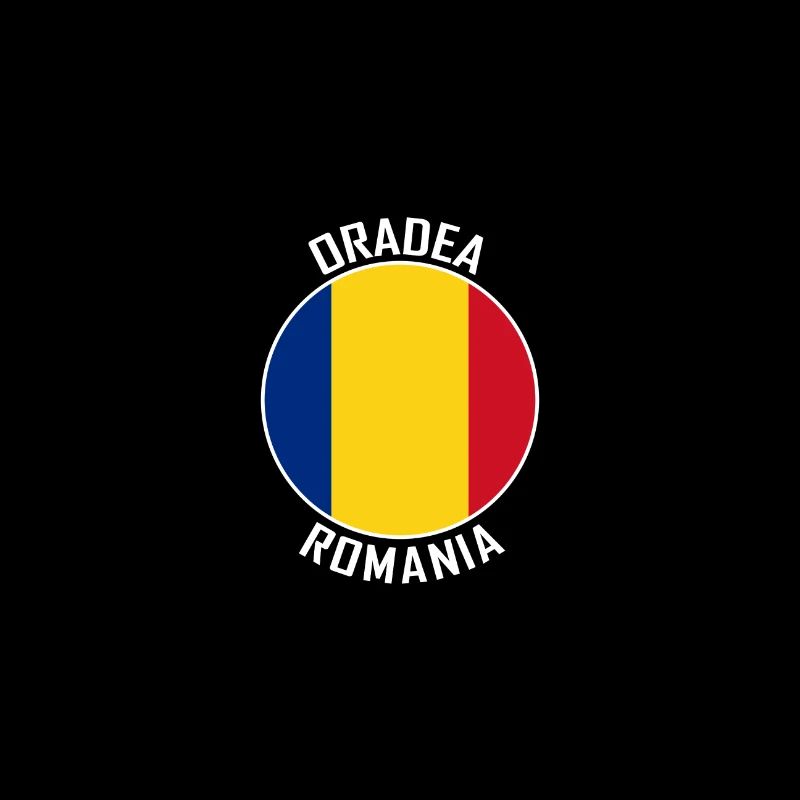 Oradea Skyline Rumänien Flagge Reise-Souvenir