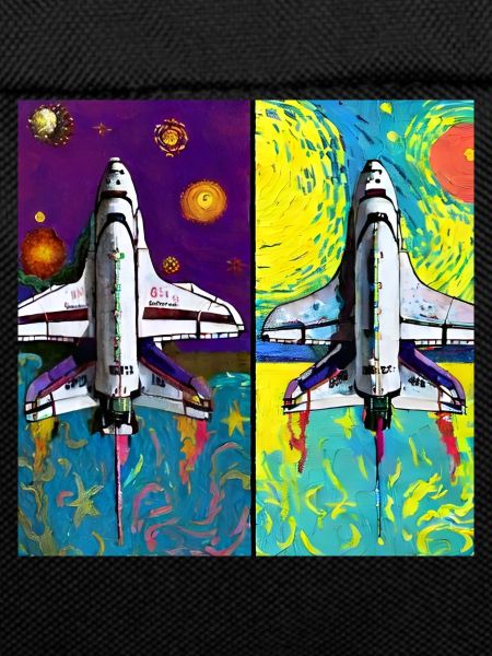 Space Shuttle Van Gogh