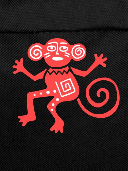 Ancient Mexican Symbol, Monkey, Monkey